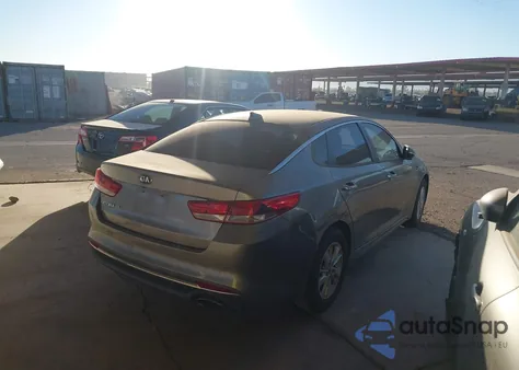 2016 Kia Optima Lx из США, поврежденный, VIN 5XXGT4L31GG082705
